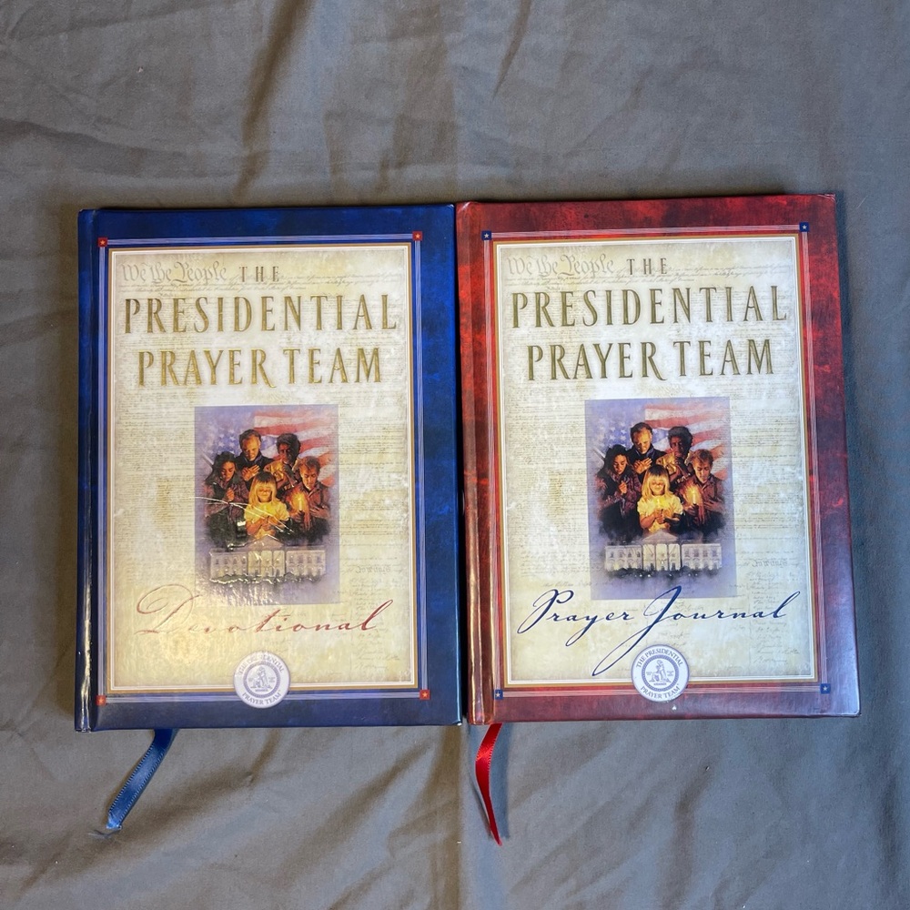 2003 The Presidential Prayer Team Prayer Journal and Devotional 2 Piece Set